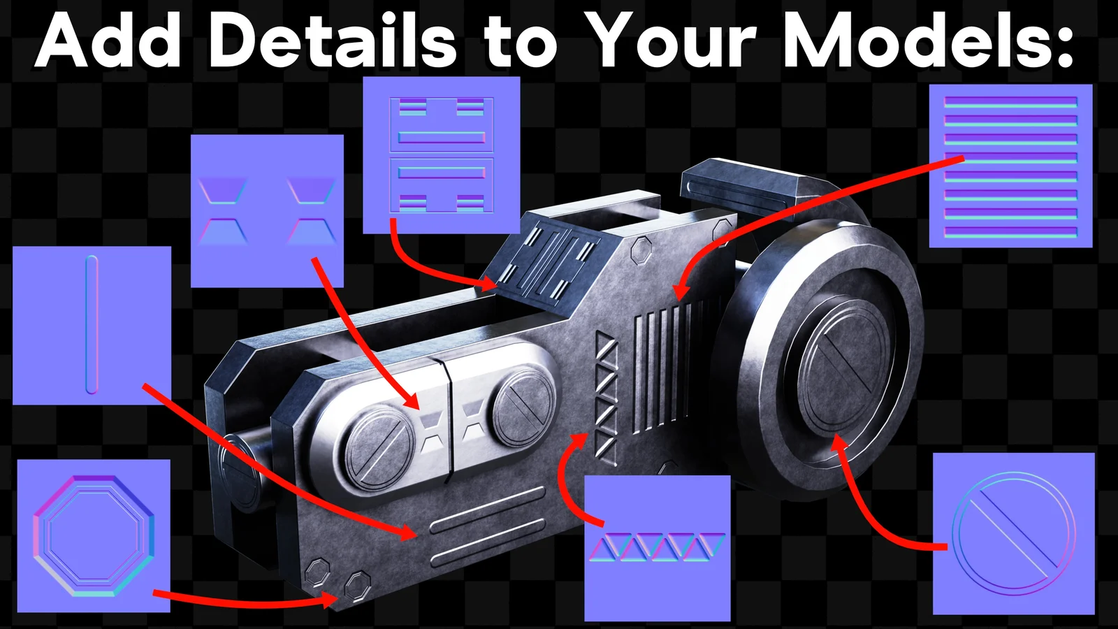 Sci-Fi Decal Normal Maps screenshot 2