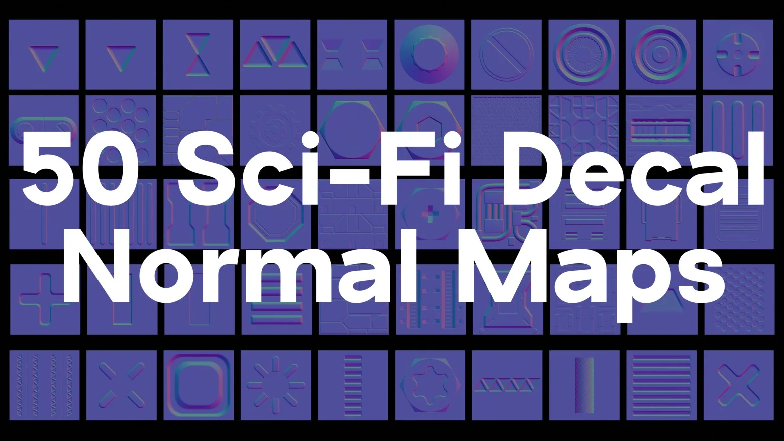 Sci-Fi Decal Normal Maps screenshot 3