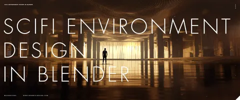 Sci-Fi Environment Design - Blender tutorials & courses