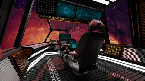 Sci-Fi Fighter Cockpit - Blender 3d models