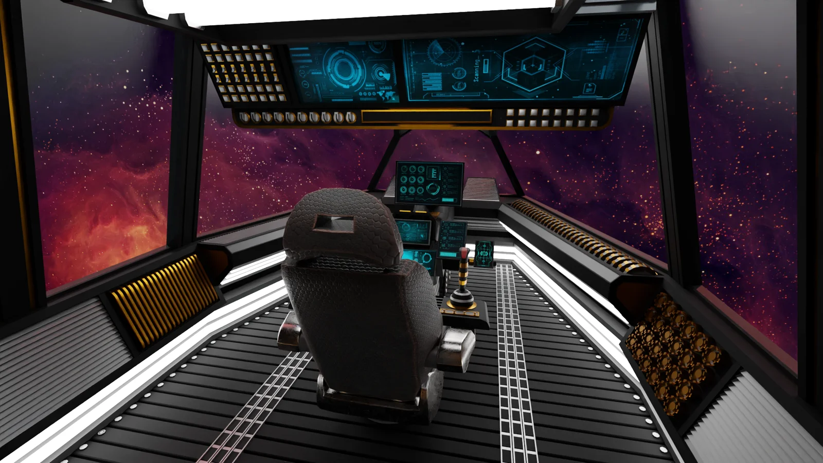 Sci-Fi Fighter Cockpit screenshot 5