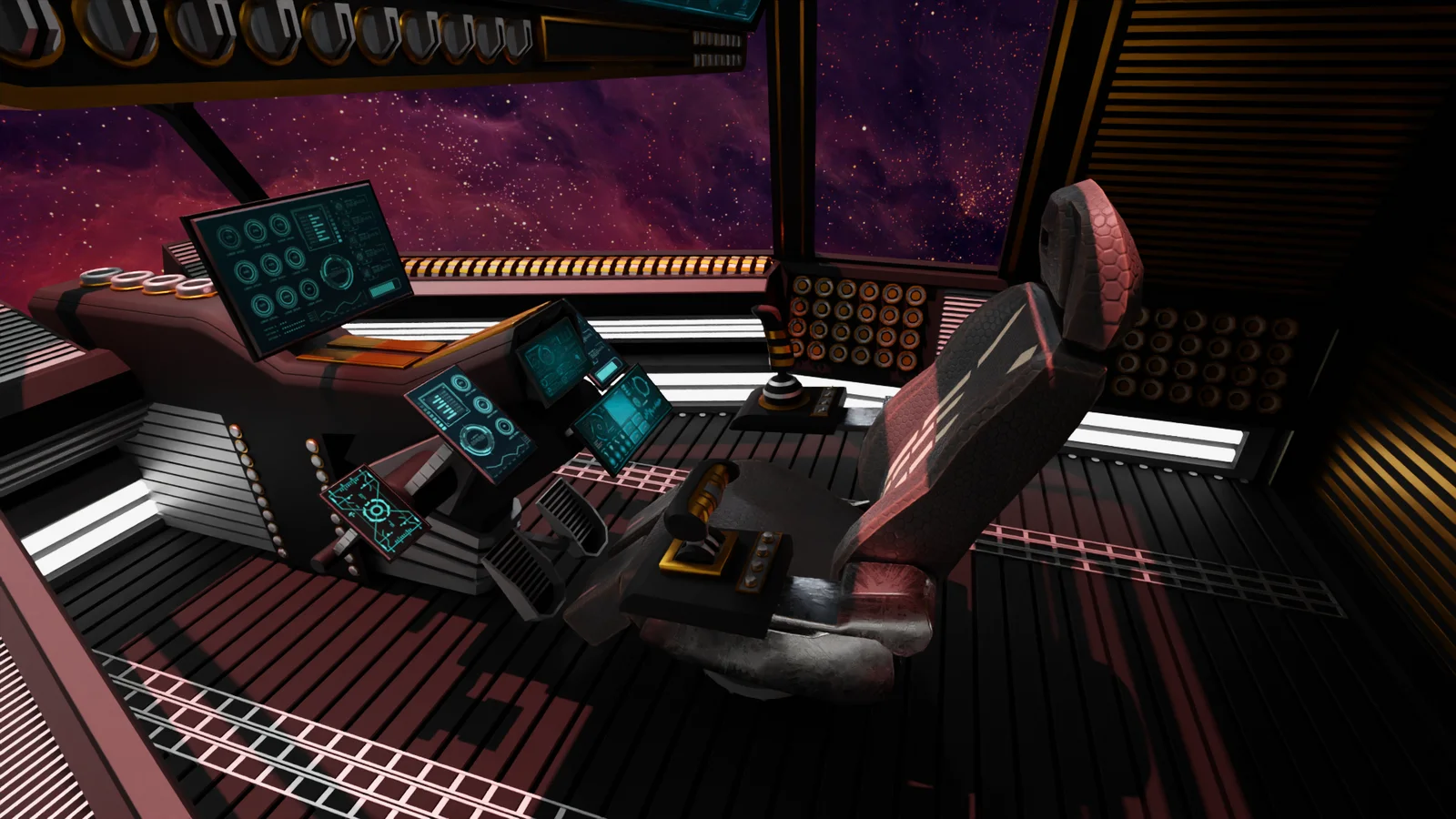 Sci-Fi Fighter Cockpit screenshot 6