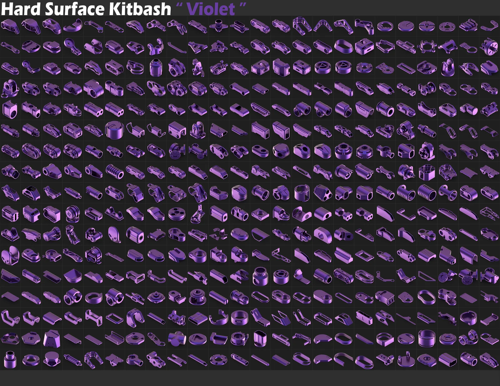 Sci-Fi Hard Surface Details screenshot 2