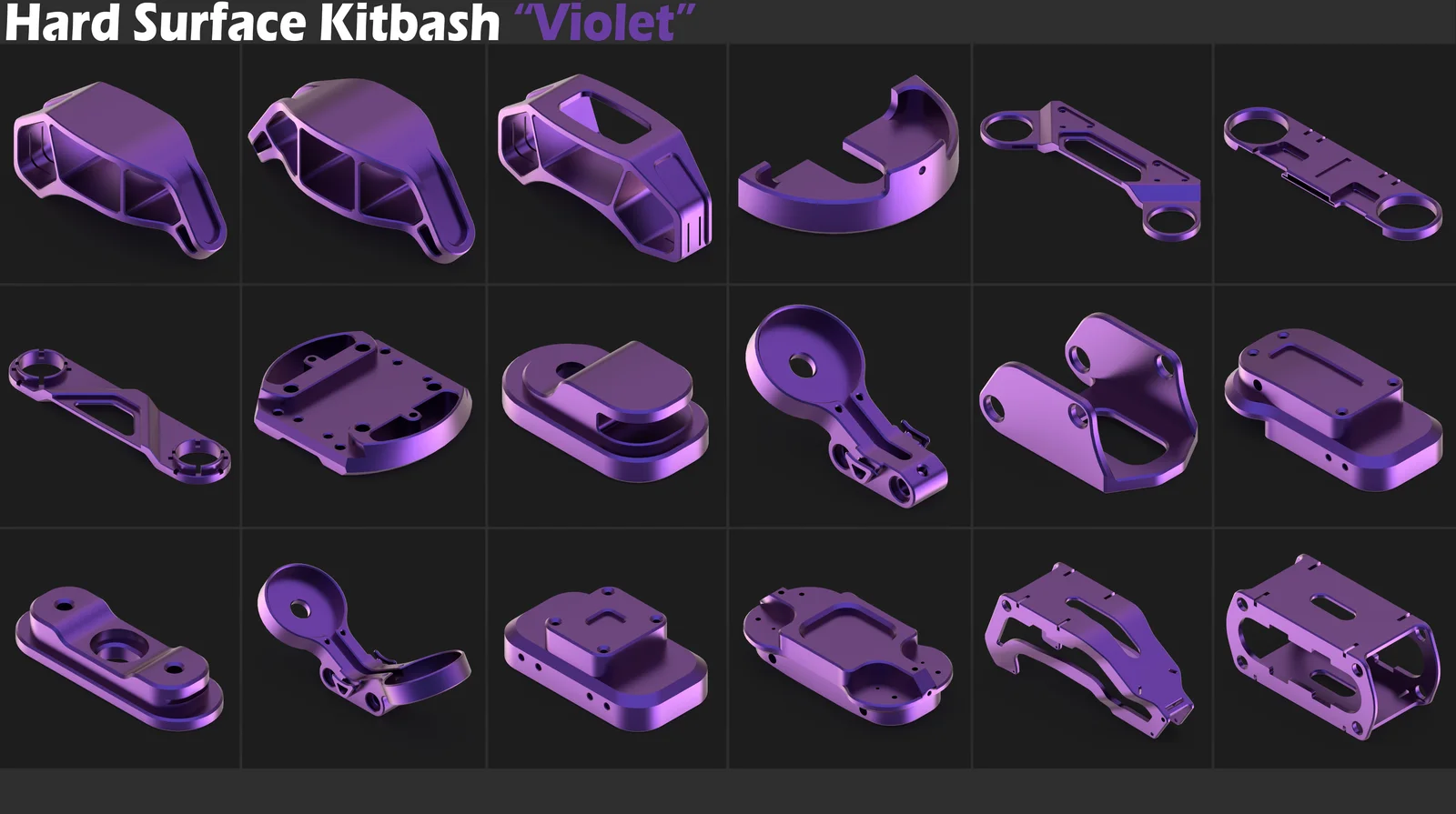 Sci-Fi Hard Surface Details screenshot 3