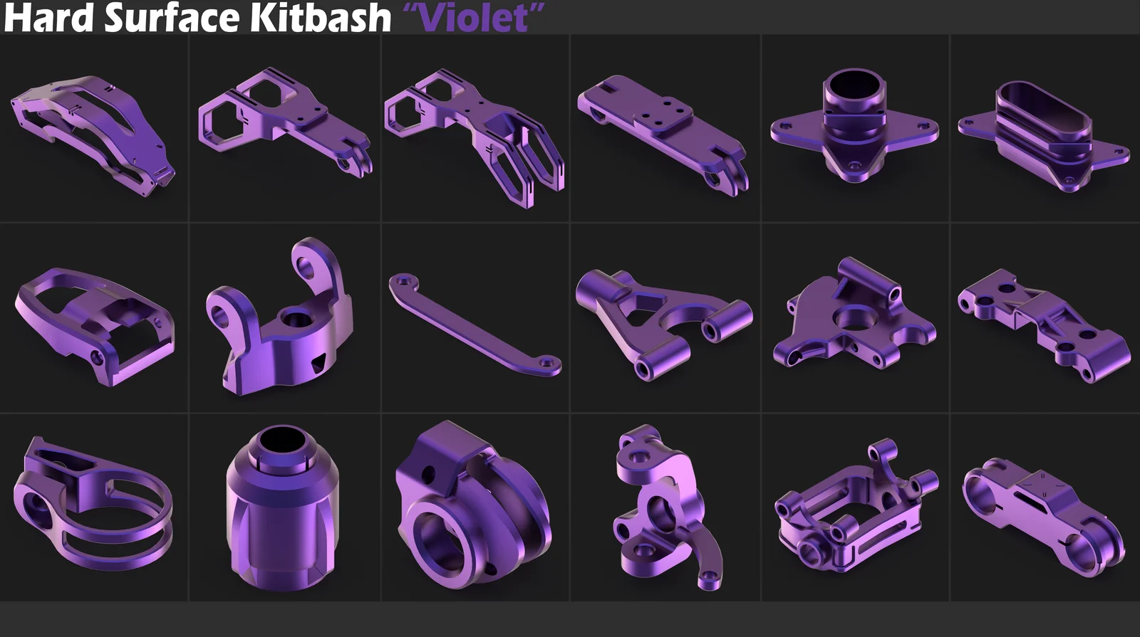 Sci-Fi Hard Surface Details screenshot 4