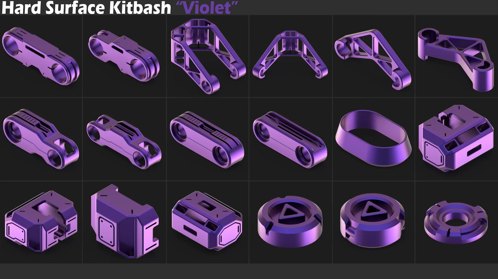 Sci-Fi Hard Surface Details screenshot 5