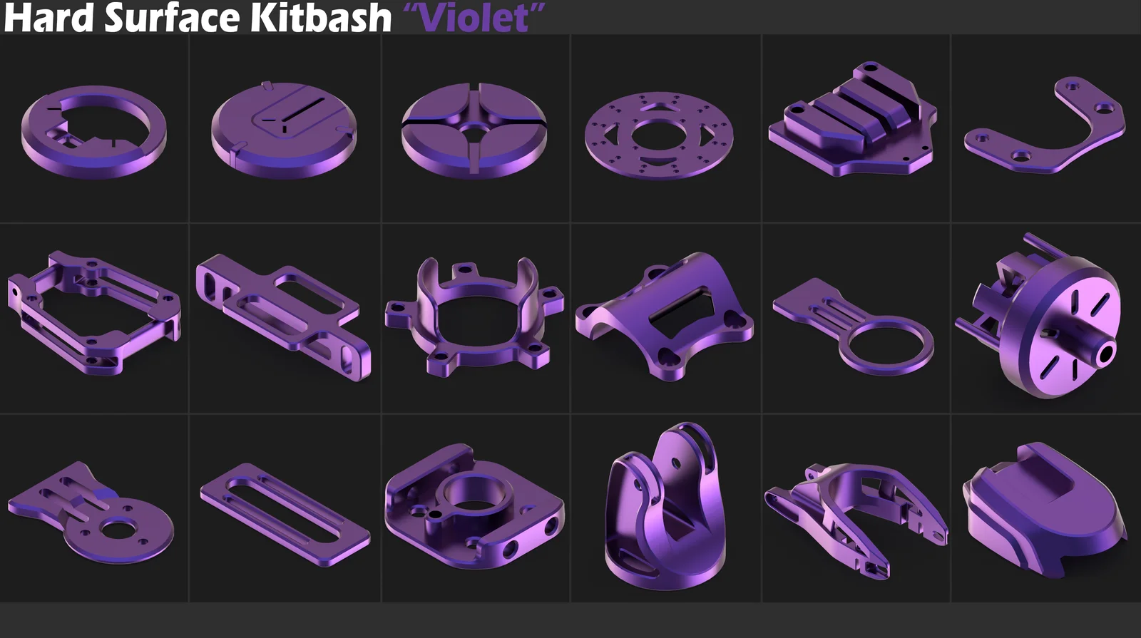 Sci-Fi Hard Surface Details screenshot 6