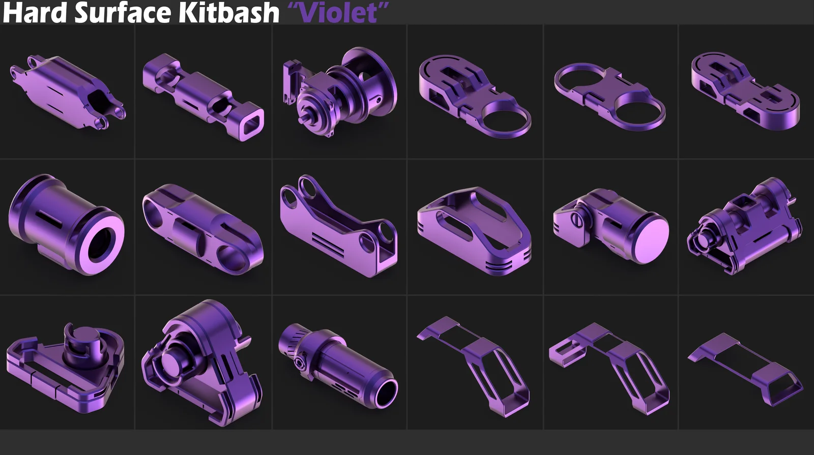 Sci-Fi Hard Surface Details screenshot 7