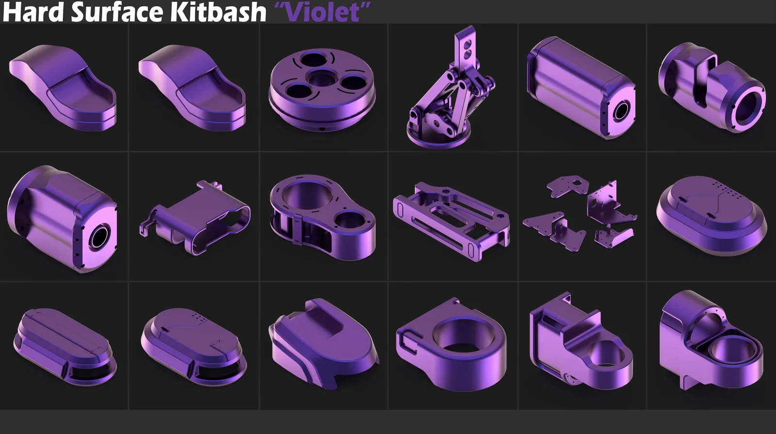 Sci-Fi Hard Surface Details screenshot 8