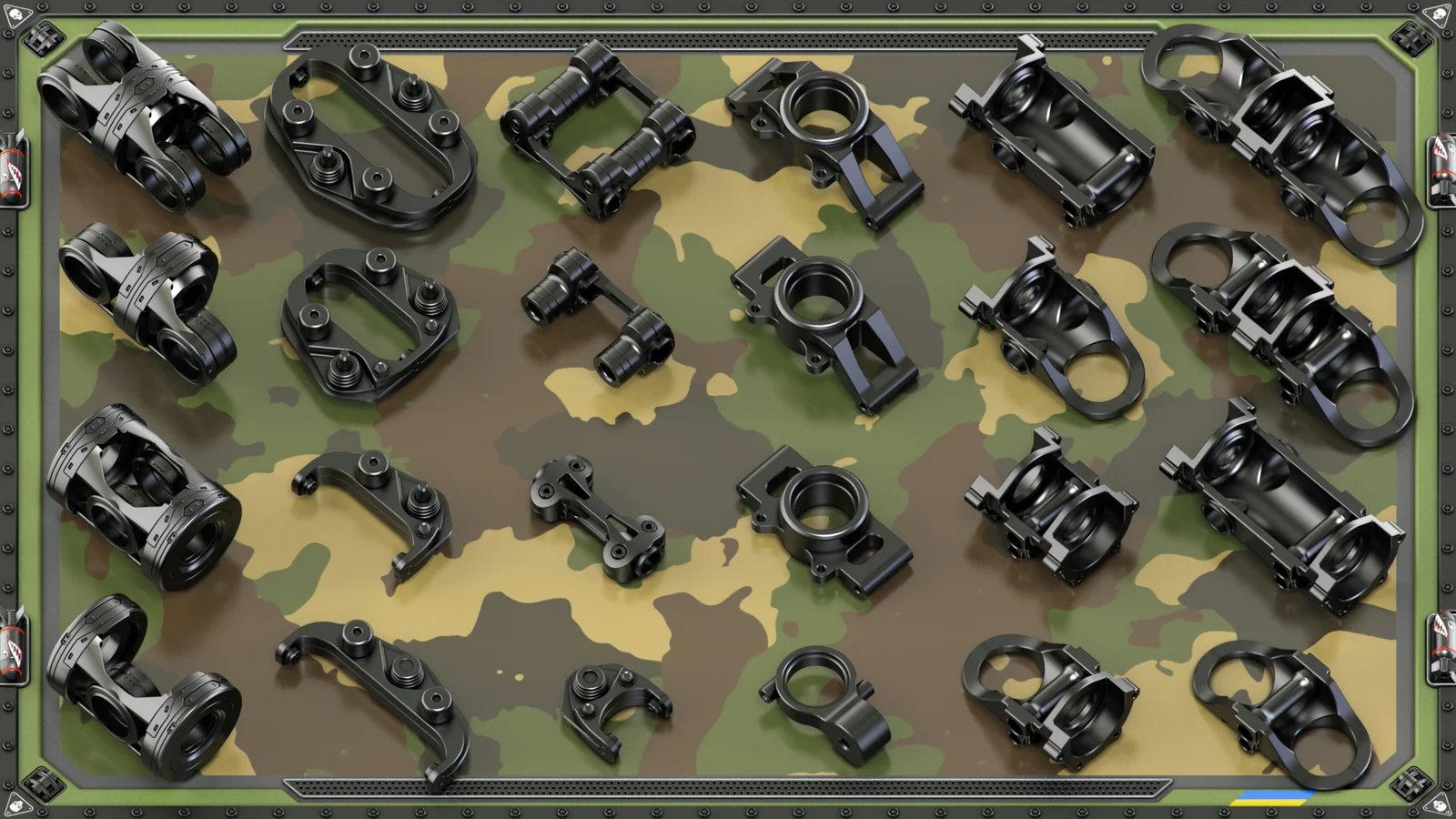 Sci-Fi Hard Surface Kitbash Details screenshot 5