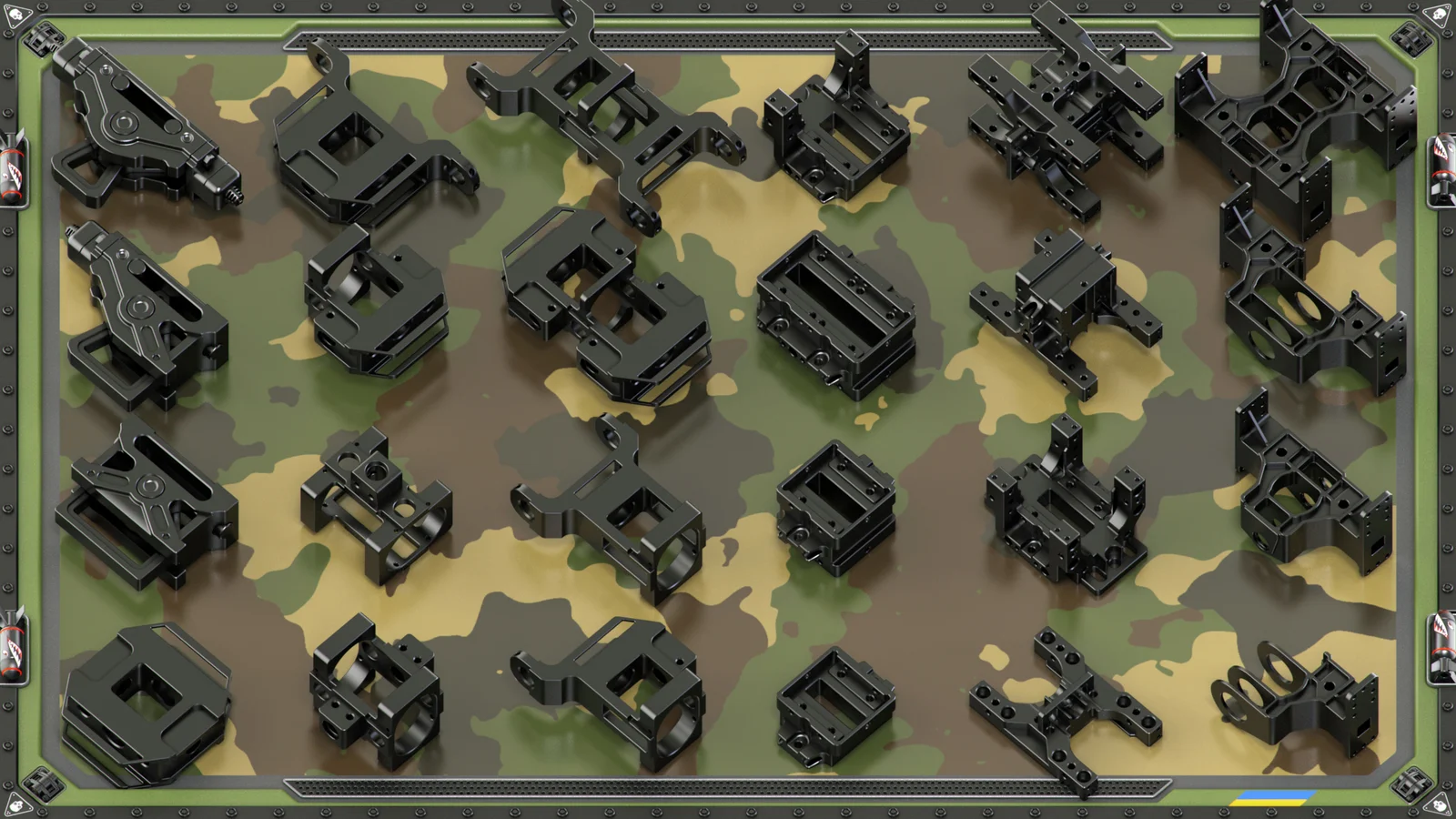 Sci-Fi Hard Surface Kitbash Details screenshot 7