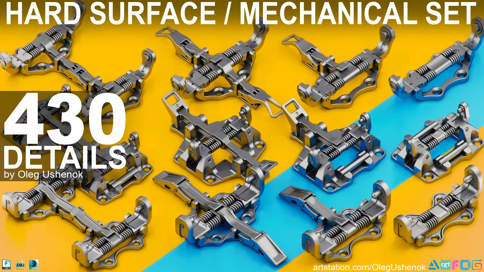 Sci-Fi Hard Surface Kitbash screenshot 2