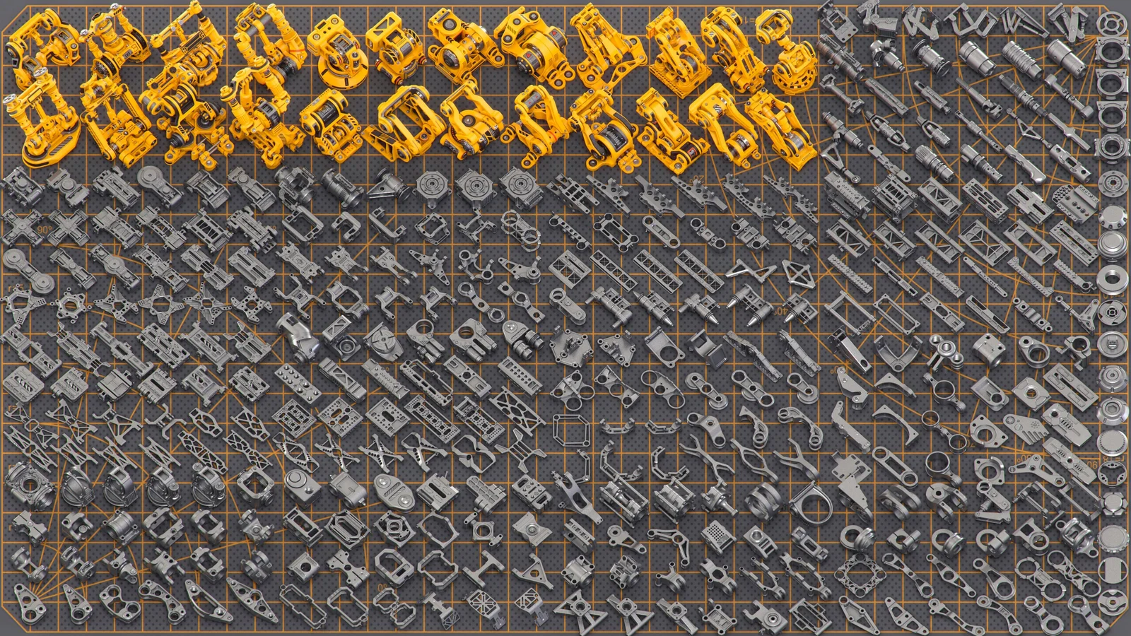 Sci-Fi Hard Surface Details screenshot 3