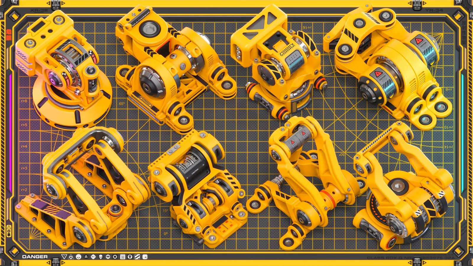 Sci-Fi Hard Surface Details screenshot 7