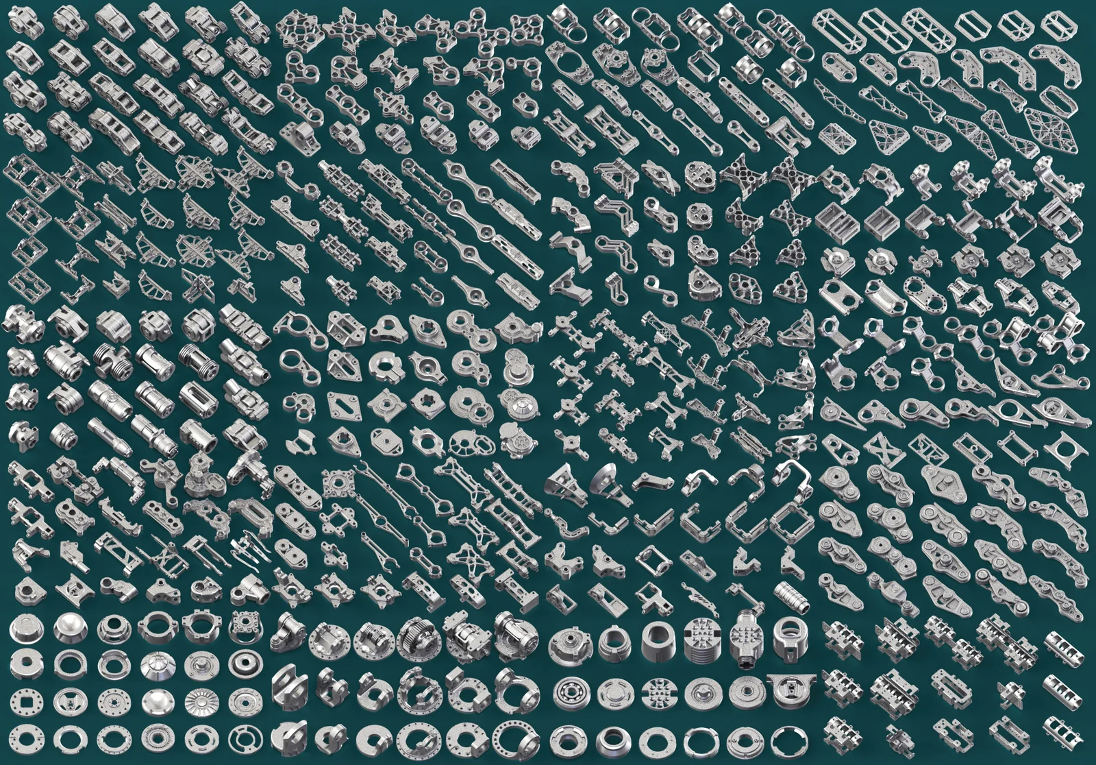 Sci-Fi Mechanical Kitbash screenshot 3