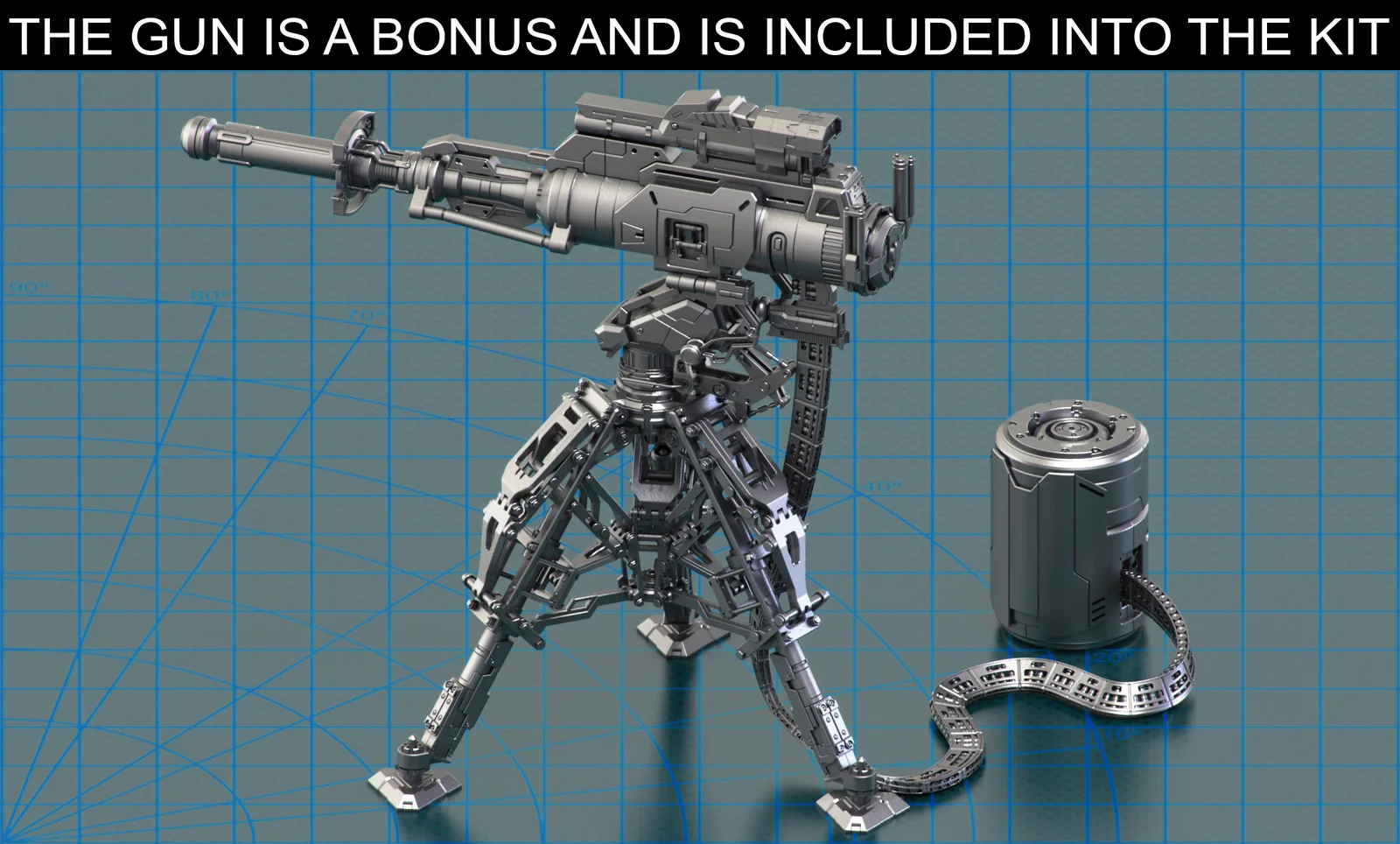 Sci-Fi Mechanical Kitbash screenshot 4