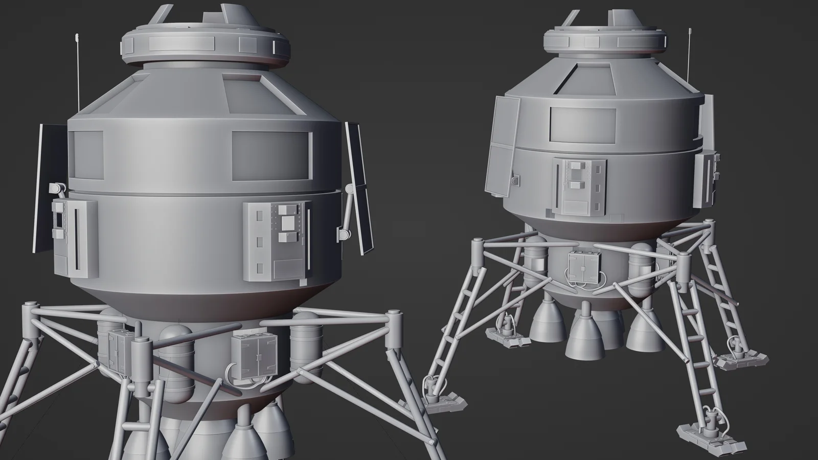 Sci-Fi Lunar Lander screenshot 6