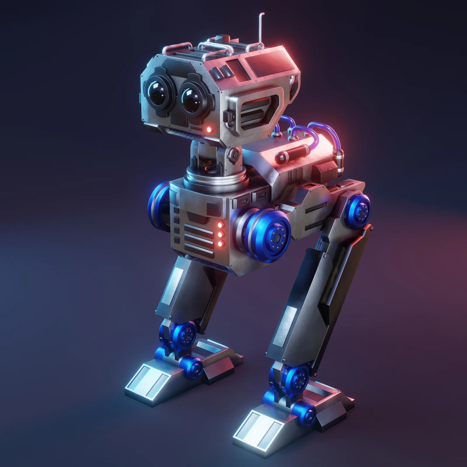 Sci-Fi Mech Robot screenshot 4