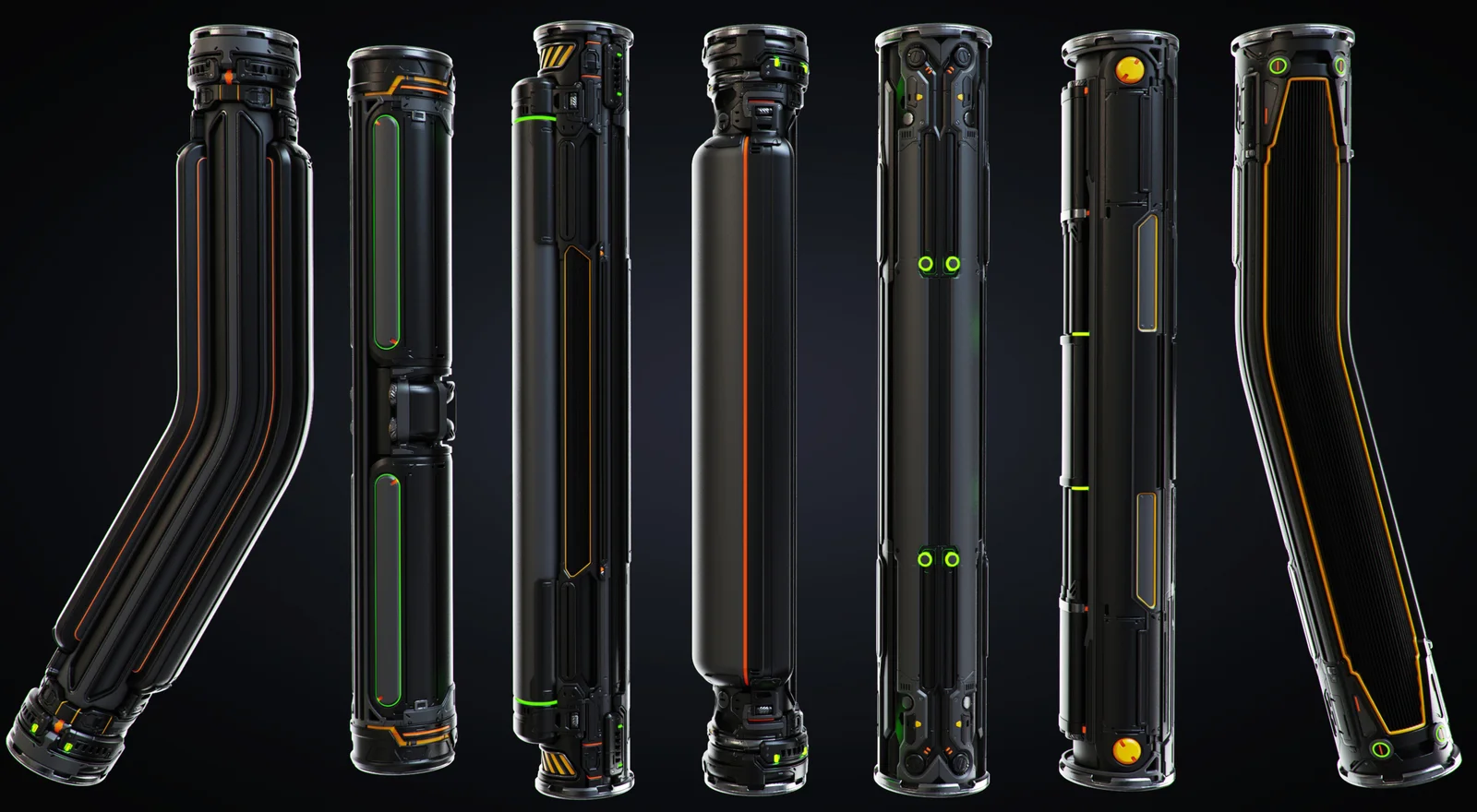 Sci-Fi Pipes and Tubes Set screenshot 3