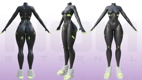 Sci-Fi Skinsuit - Blender 3d models