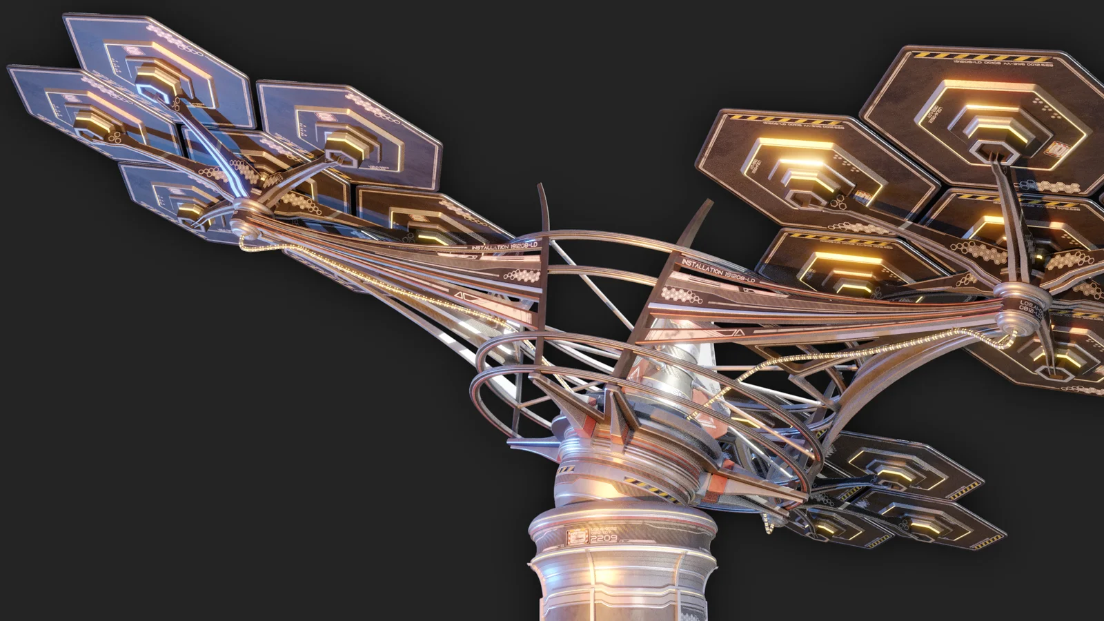 Sci-Fi Solar Array 01 screenshot 3