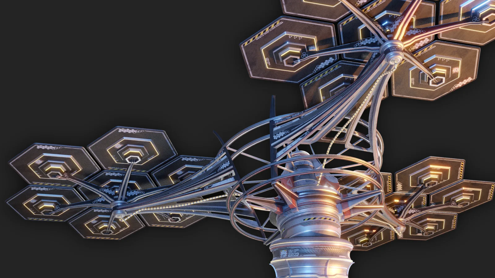 Sci-Fi Solar Array 01 screenshot 4