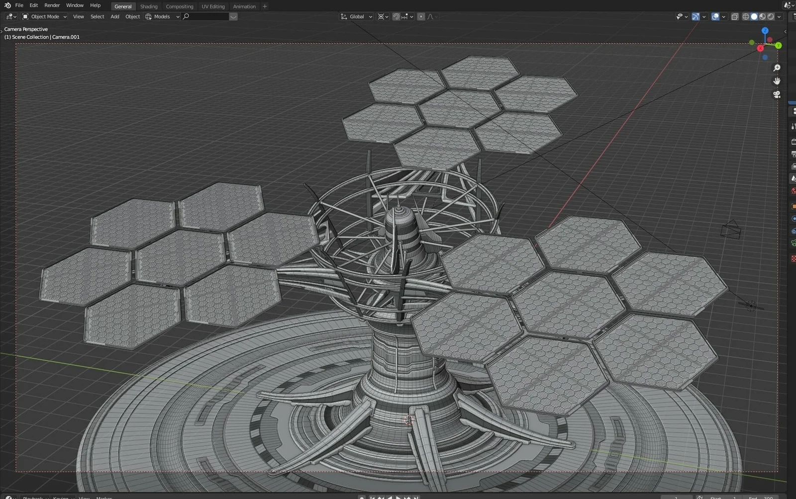 Sci-Fi Solar Array 01 screenshot 6