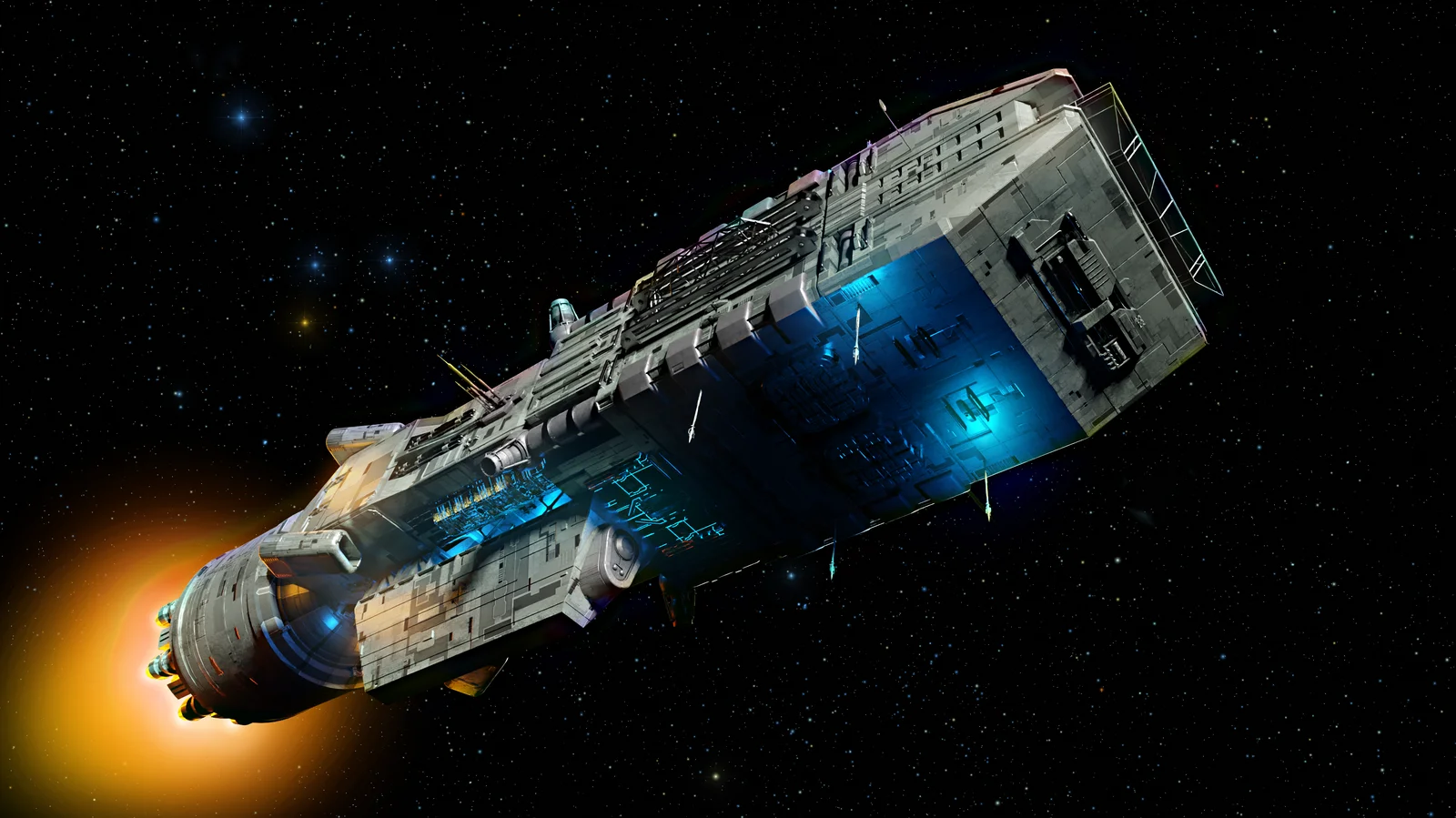 Sci-Fi Spaceship Kitbash Vol. 3 screenshot 3