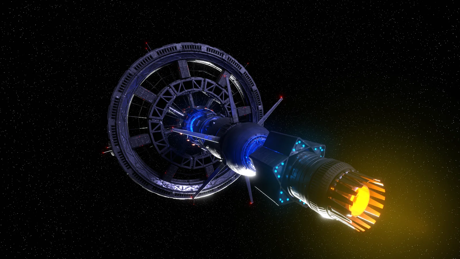 Sci-Fi Spaceship Kitbash Vol. 3 screenshot 8