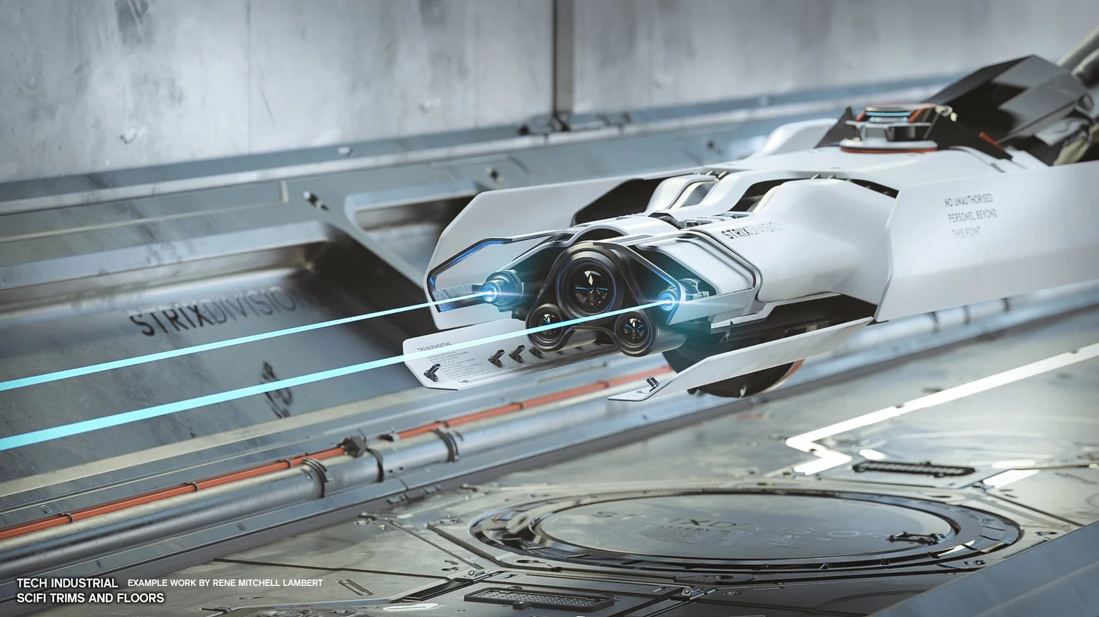 Sci-Fi Trims and Floor Set screenshot 6