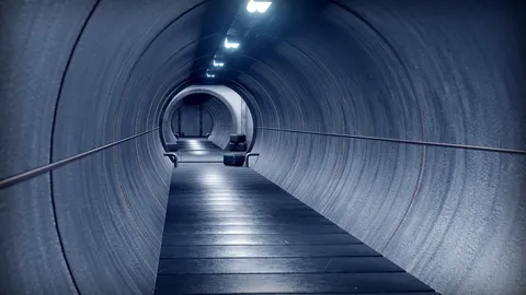 Sci-Fi Tunnel - Blender scenes