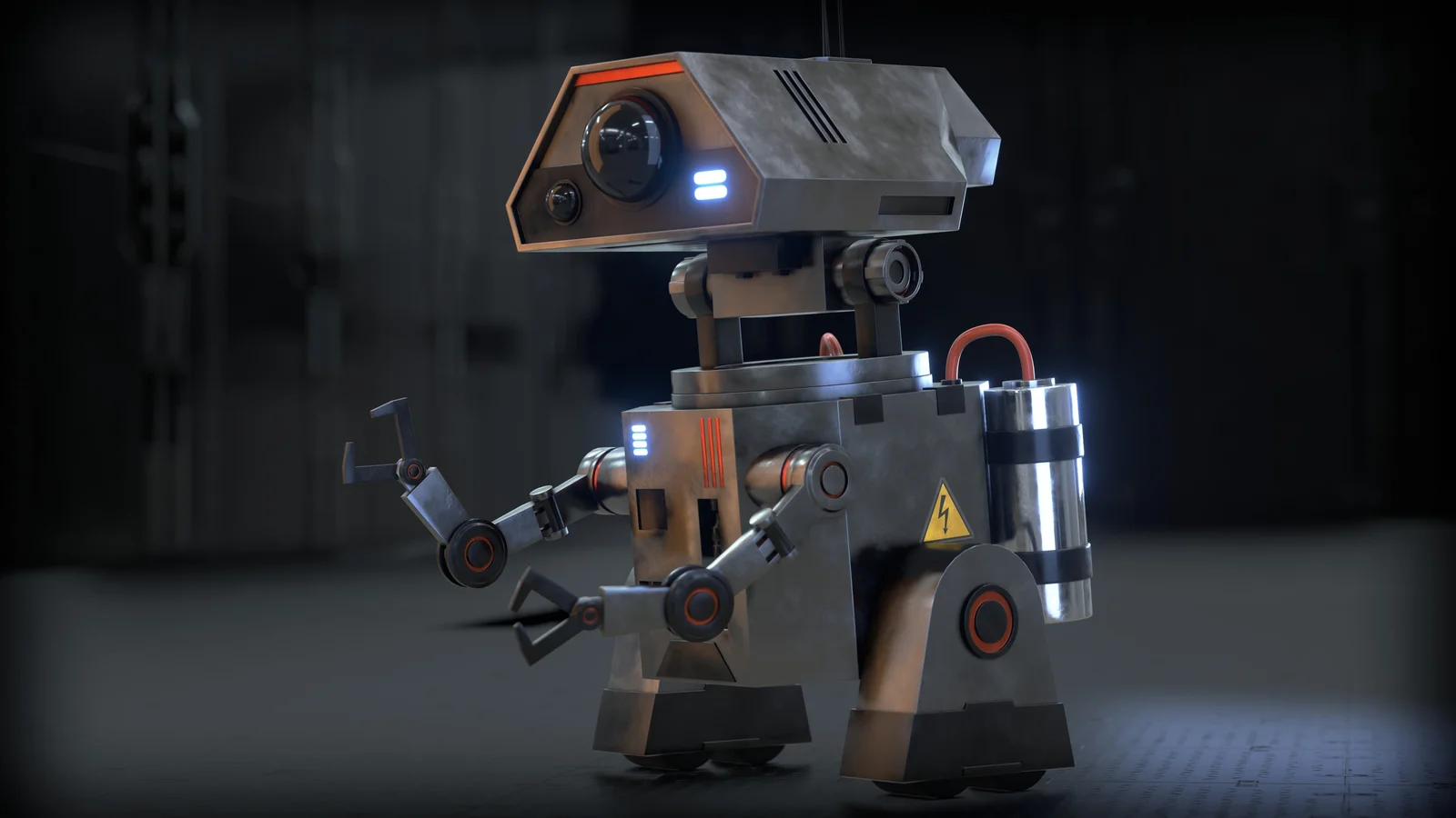 Sci-Fi Worker Robot screenshot 8