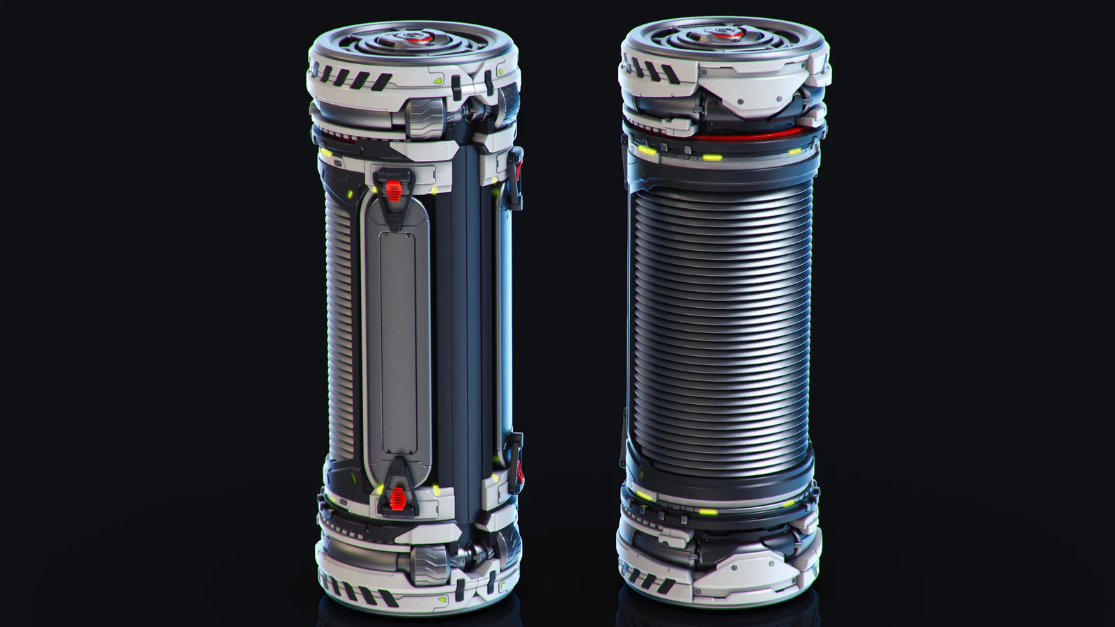 Sci-Fi Barrels Set screenshot 7