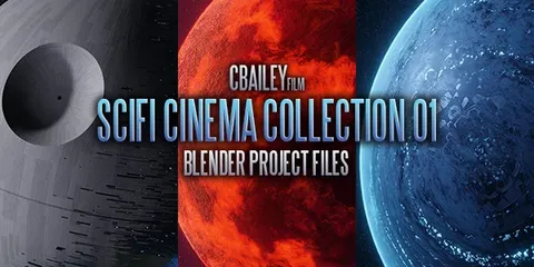 SciFi Cinema Collection 01 - Blender shaders