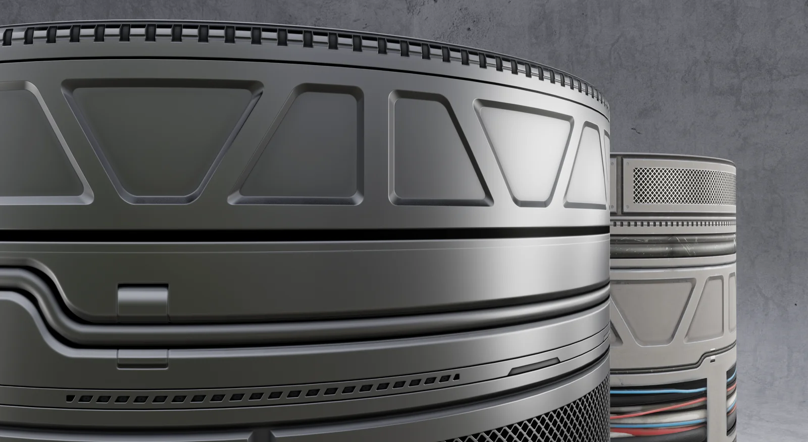 Sci-Fi Hard Surface Trim Sheet screenshot 5