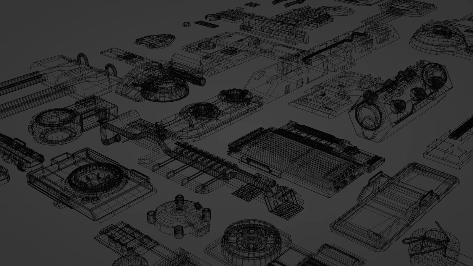 Sci-Fi Kitbashing Set 3 screenshot 4