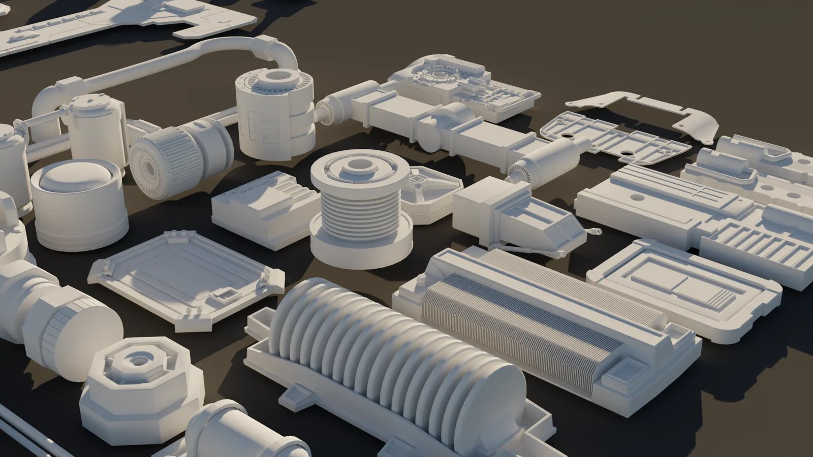 Sci-Fi Kitbashing Set 3 screenshot 5