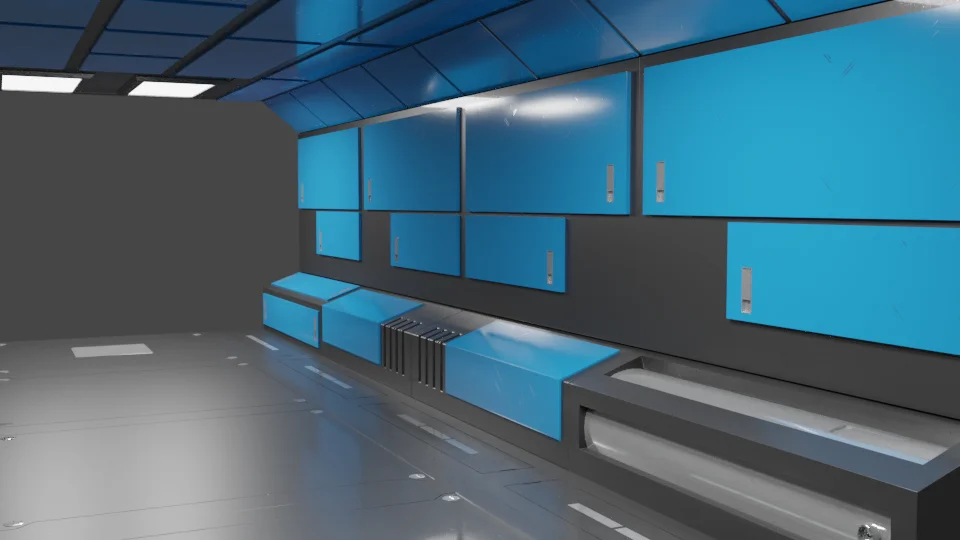 Sci-Fi Modular Kit screenshot 2