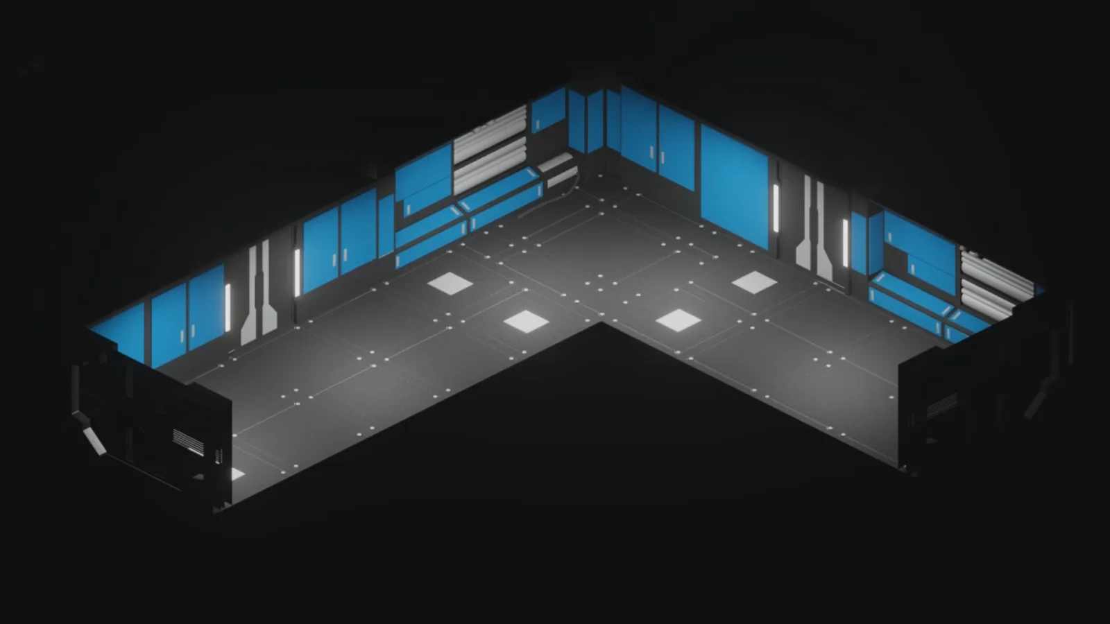 Sci-Fi Modular Kit screenshot 3