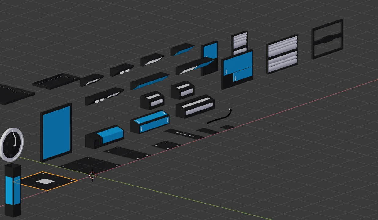 Sci-Fi Modular Kit screenshot 4