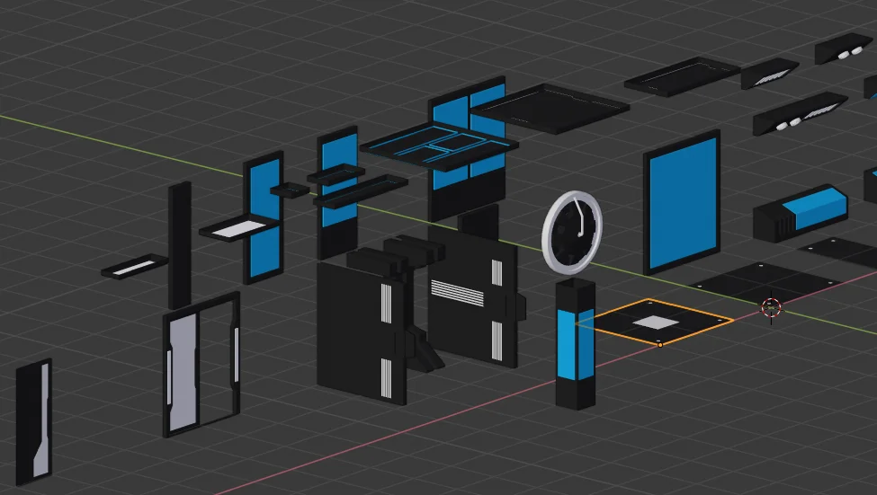 Sci-Fi Modular Kit screenshot 5