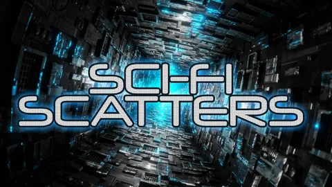 Sci-Fi Scatters - Blender geometry nodes