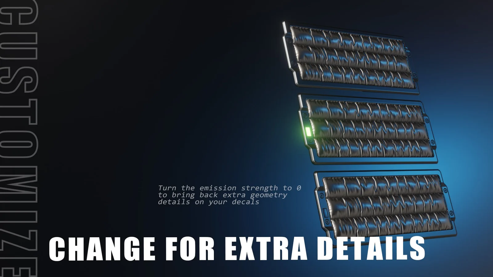 Sci-Fi Space Mylar Decals screenshot 5