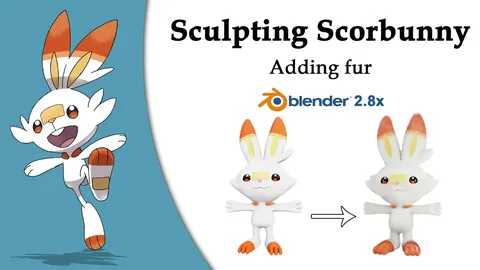 Scorbunny - Blender 3d models