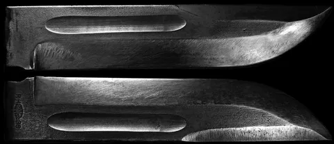 Scratched Knives Stencil Set - Blender textures & materials