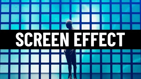 Screen Effect Demo - Blender scenes