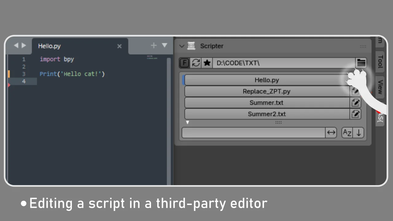 Scripter screenshot 5