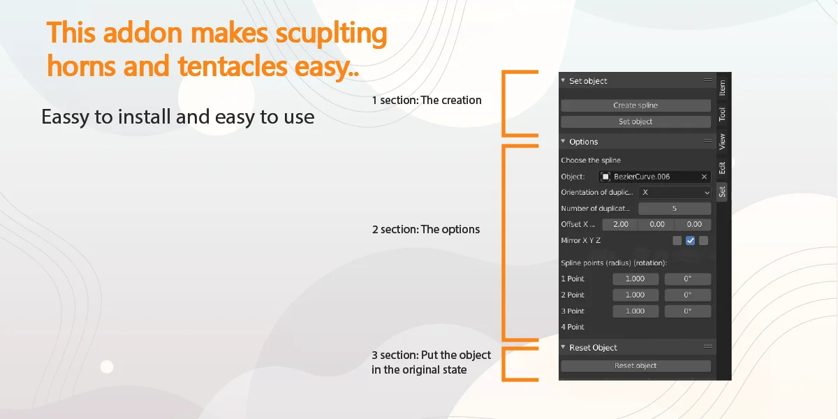 Sculpt to Curve screenshot 4
