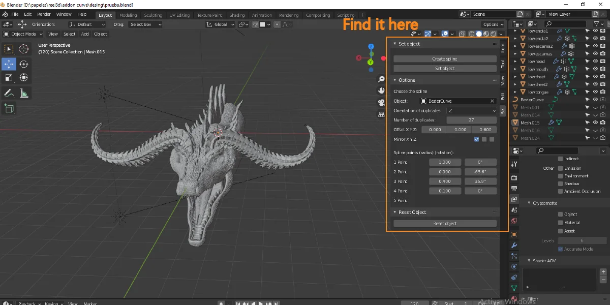 Sculpt to Curve screenshot 7