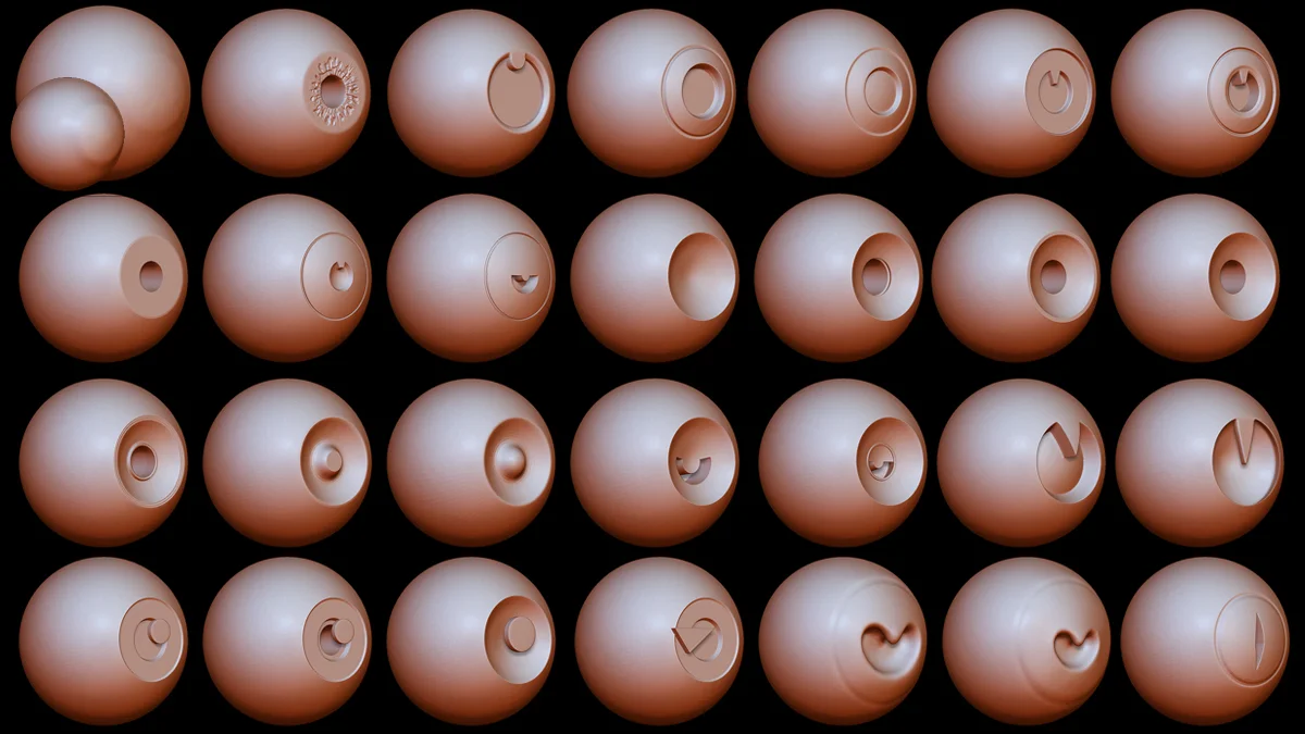 Sculpted Eyes Pack 1 screenshot 4